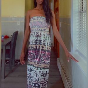 Woman’s spring dress